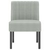 Slipper Chair Light Grey