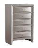 Marilla G1503-CH Chest, Silver Champagne