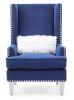 Glory Furniture Wilshire G0953A-AC Chair, BLUE