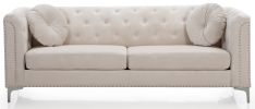 Glory Furniture Pompano G898A-S Sofa ( 2 Boxes ), IVORY