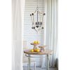 4 - Light Wood Chandelier, Hanging Light Fixture with Adjustable Chain for Kitchen Dining Room Foyer Entryway