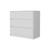 White 3-Drawer Dresser