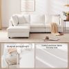 89*79" Modern Modular Sectional Sofa with Deep Seat