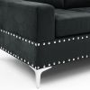 Sectional 3-Seaters Sofa with Reversible Chaise, Storage Ottoman and Cup Holders