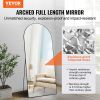 VEVOR Arched Full Length Mirror, 71'' x 32''