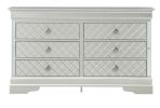 Verona G6700-D Dresser, Silver Champagne