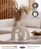 Hug Donut Decorative Vase Set - Modern Nordic Boho Style Vases Home Decor