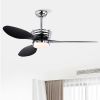 52'' ABS Blades Ceiling Fan with Lights and DC Remote