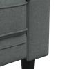 Sofa Set Dark grey 100% polyester