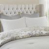 8 Piece Cotton Floral Printed Reversible Comforter Set
