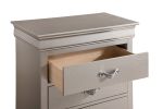 Lorana G6500-CH Chest, Silver Champagne