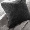 7 Piece Quilt Set with Euro Shams and Throw Pillows