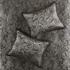 5 Piece Jacquard Bedspread Set with Throw Pillows