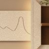 Adjustable 3-Color LED Sandstone Wall Decor with Simulated Plants - 3D Art Sculpture