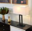 White Indoor Table Lamp Bedside Nightstand Desk Lamp