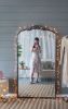 66" x 36" Full Length Mirror, Arched Mirror Hanging or Leaning Against Wall