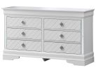 Glory Furniture Verona G6790-D Dresser, Silver Champagne