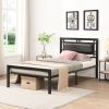 Twin Size metal bed Sturdy System Metal Bed Frame