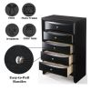 Ireland Black Finish Chest