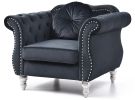 Glory Furniture Hollywood G0663A-C Chair, BLACK