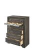 Naima Gray Finish Chest