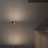 Marble Brass LED Floor Light, 3-Head Flexible Floor Lamp