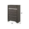 Naima Gray Finish Chest