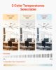 VEVOR 84 In Ceiling Fan with Light, 6-Speed Remote Control, Dimmable 3-Color Temperature