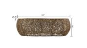 T3601-50 Oval Coffee Table Gold