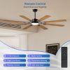 72-Inch 8-Blade Large Ceiling Fan
