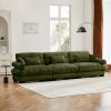 Extra Large 3 Seat Modern Velvet Sofa