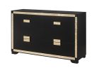LIVELY BLACK/GOLD DRESSER