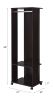 Kolen Espresso Finish Hall Tree