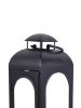Black Metal Lantern Candle Holder, 18