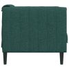 Sofa Chair Dark Green Polyester