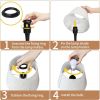 ONEWISH Touch Bedside Lamp for Bedroom