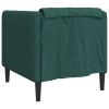 Sofa Chair Dark Green Polyester