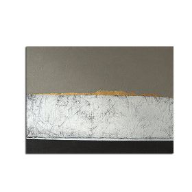 Ha's Art Top Selling Handmade Abstract Oil Painting Wall Art Modern Minimalist Picture Canvas Home Decor For Living Room Bedroom No Frame (75x150cm: 70x140cm)
