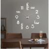 Jumbo Minimalist Wall Clock